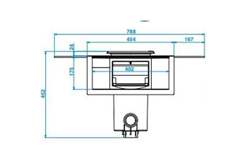 BWT Skimmer Hoge Waterlijn | Zandkleur - Afbeelding 3