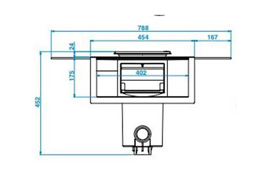 BWT Skimmer Hoge Waterlijn | Wit - Afbeelding 3