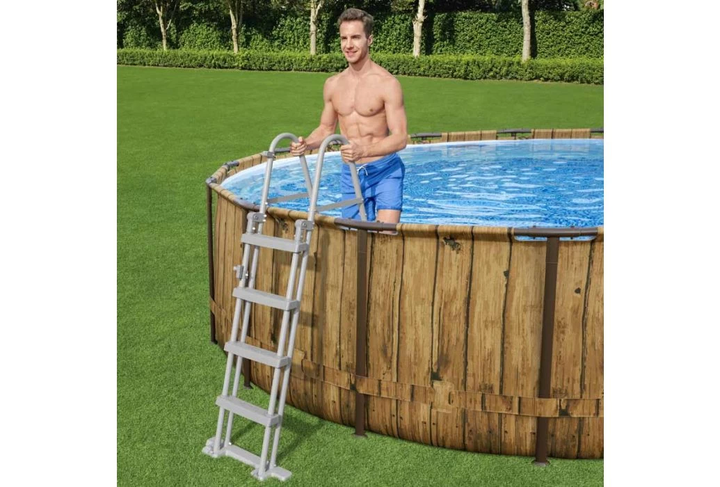 Bestway Power Steel Swim Vista Zwembad | Ø 488 X 122 Cm - Afbeelding 5