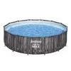 Bestway Steel Pro Max Wood Zwembad | Ø 427 X 107 Cm