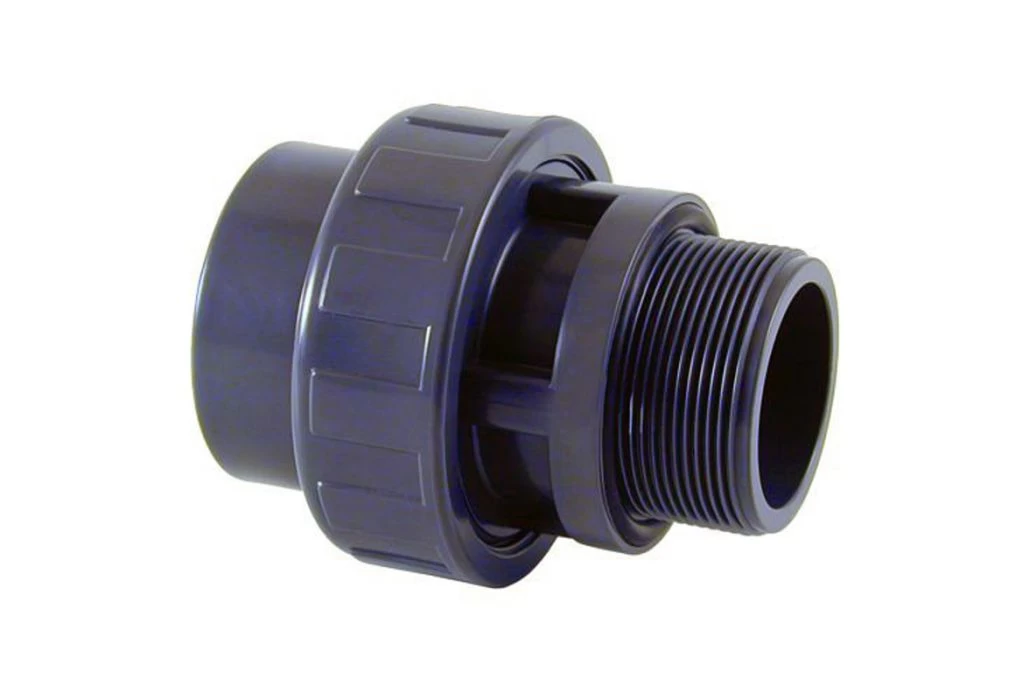 Cepex PVC 3 Delige Koppeling Met Buitendraad 50 X 2” Met O-ring