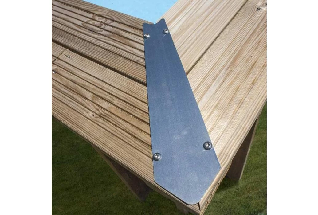 GRE Gré Houten Zwembad Normandië | 436 X 336 X 117 Cm - Afbeelding 8