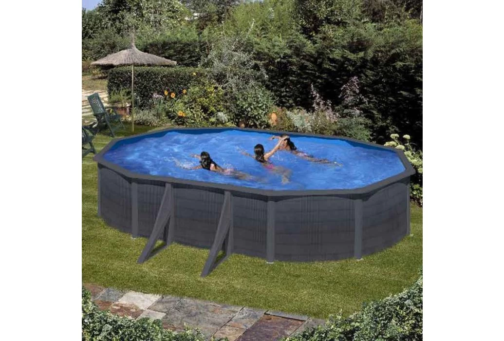 GRE Gré Stalenwand Zwembad Kea | 500 X 300 X 120 Cm - Afbeelding 2