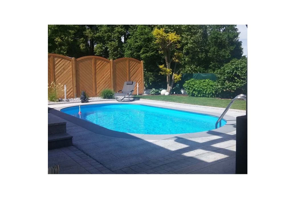 Happy Pool Metalen Zwembad | 871 X 400 X 120cm - Afbeelding 3