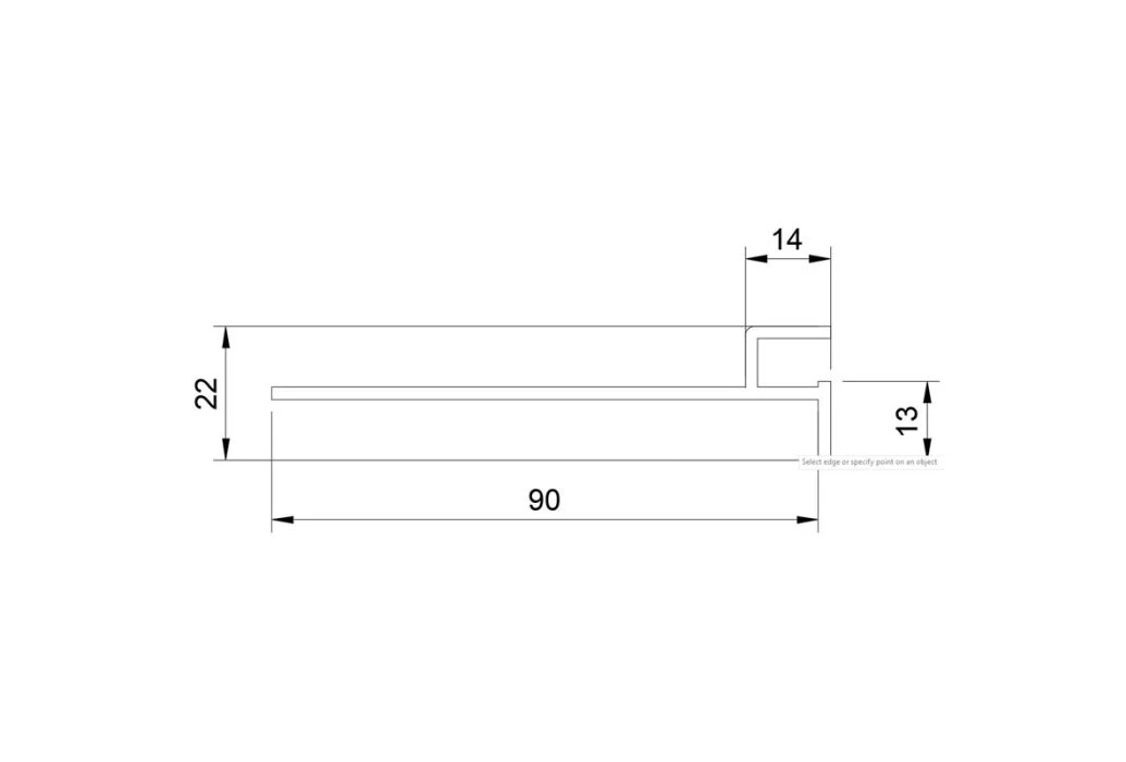 BWT Hung-ophanging PVC | 90 Mm, Lengte 2 Meter - Afbeelding 3