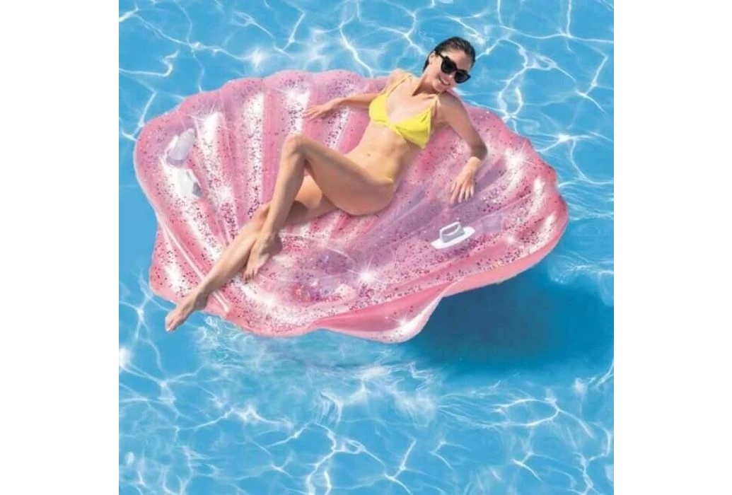 Intex Luchtbed Roze Zeeschelp - Afbeelding 2