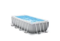 Intex Prism Frame Zwembad | 400 X 200 X 100cm Met Pomp En Trap