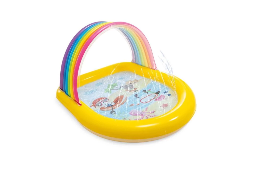 Intex Regenboog Zwembad Met Sproeiers - Afbeelding 2