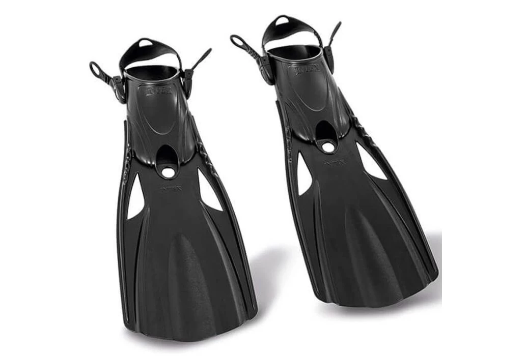 Intex Super Sport Zwemvliezen Mt 41-45 | Zwart