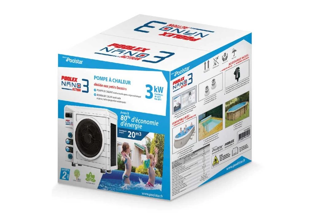 Poolex Nano Action Warmtepomp | 3 KW - Afbeelding 3