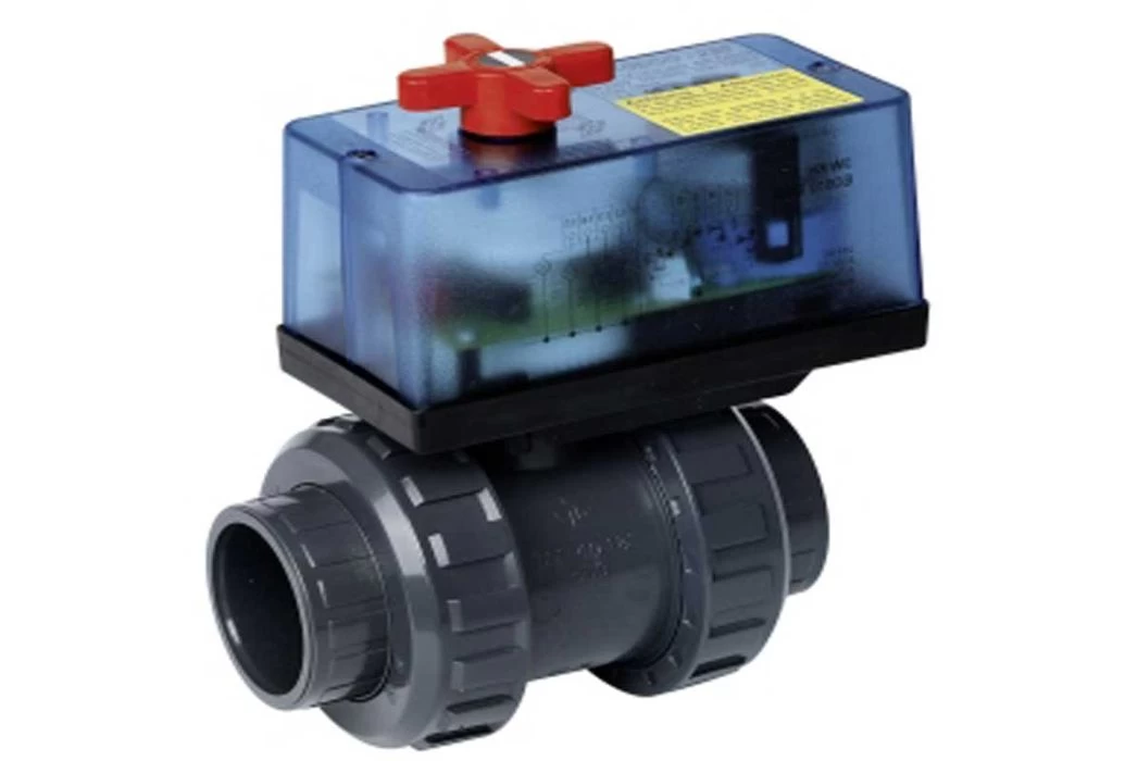 Splash-X PVC 2-weg Elektronische Kogelkraan 50mm / 12-24V