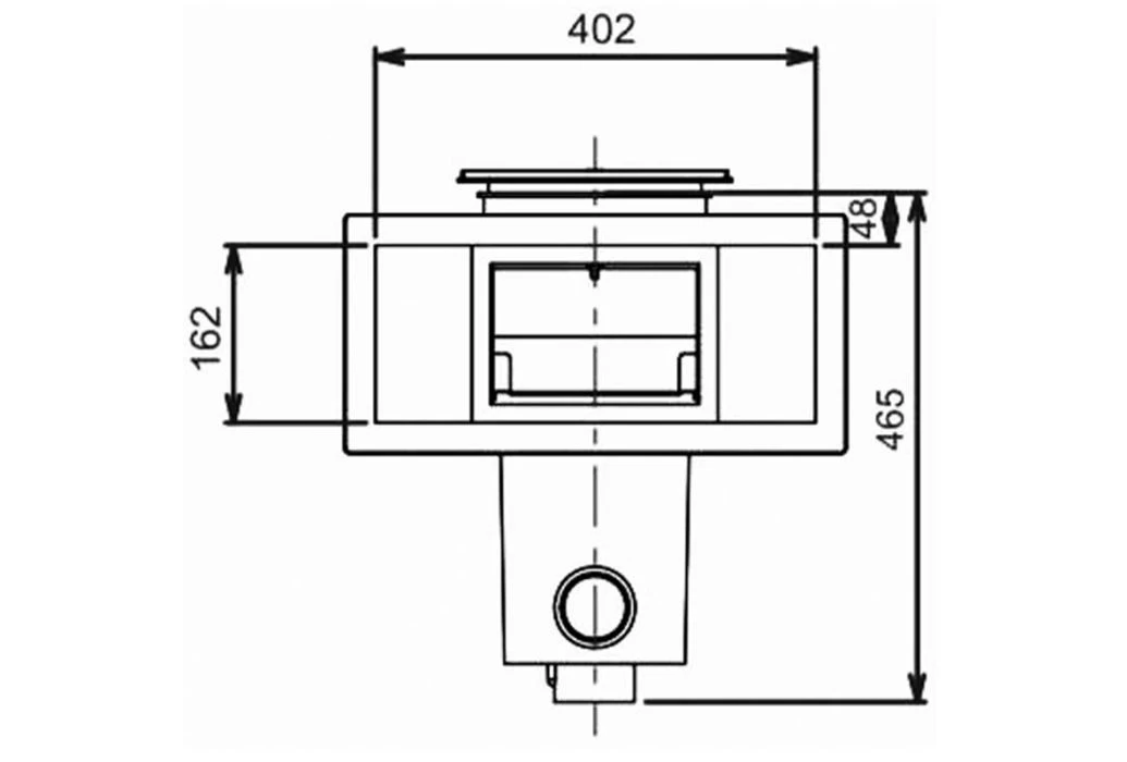 BWT Skimmer Breedbek | Zwart - Afbeelding 2