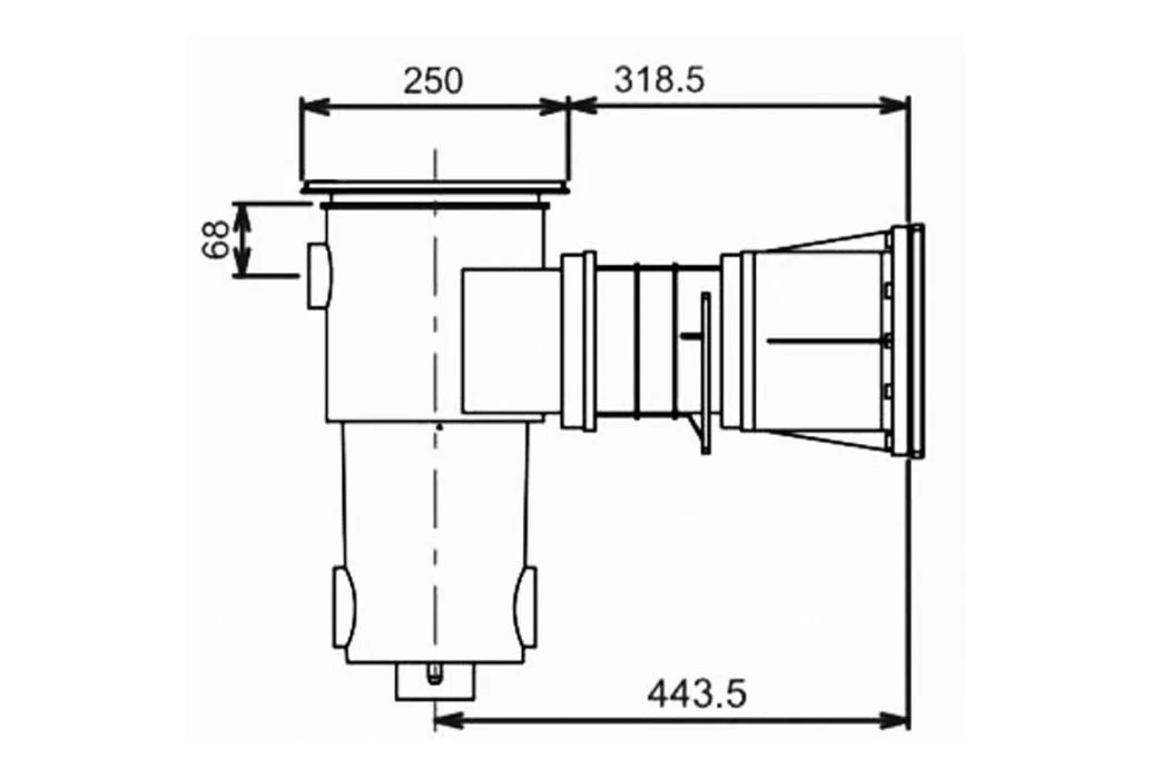 BWT Skimmer Breedbek | Antraciet Grijs - Afbeelding 3