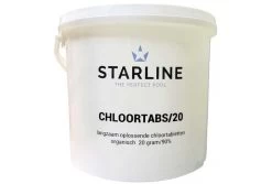 Starline Chloortabletten 90/ 20grams 5kg