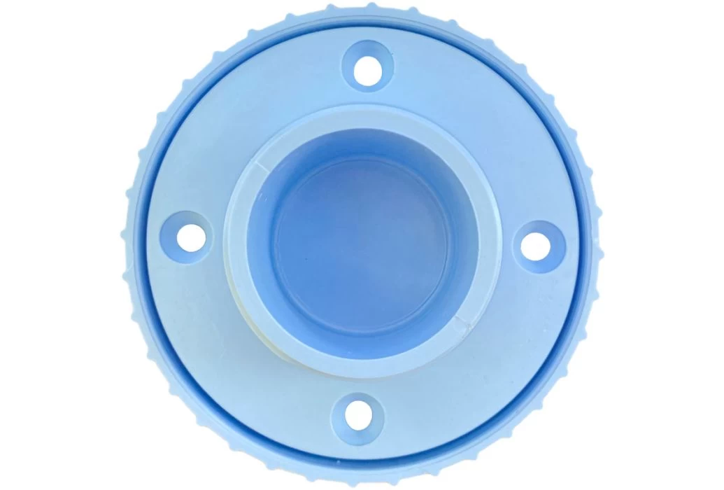 BWT Stofzuigeraansluiting Met Stop | Lichtblauw - Afbeelding 2