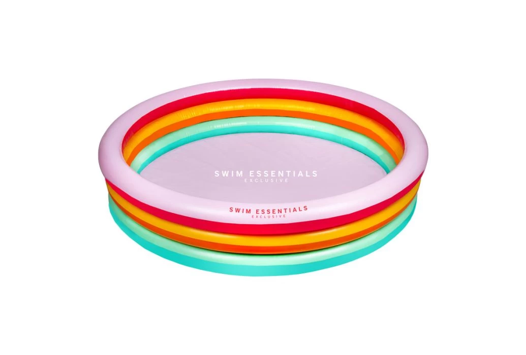 Swim Essentials Zwembad Ø150 Cm | Regenboog